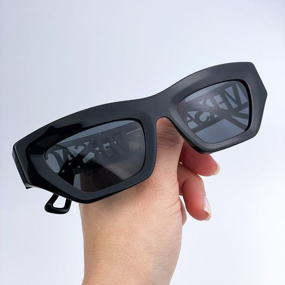 NEW Versace VE4432U 523287 Sunglasses Black Dark Grey Cat Eye Women main image 9